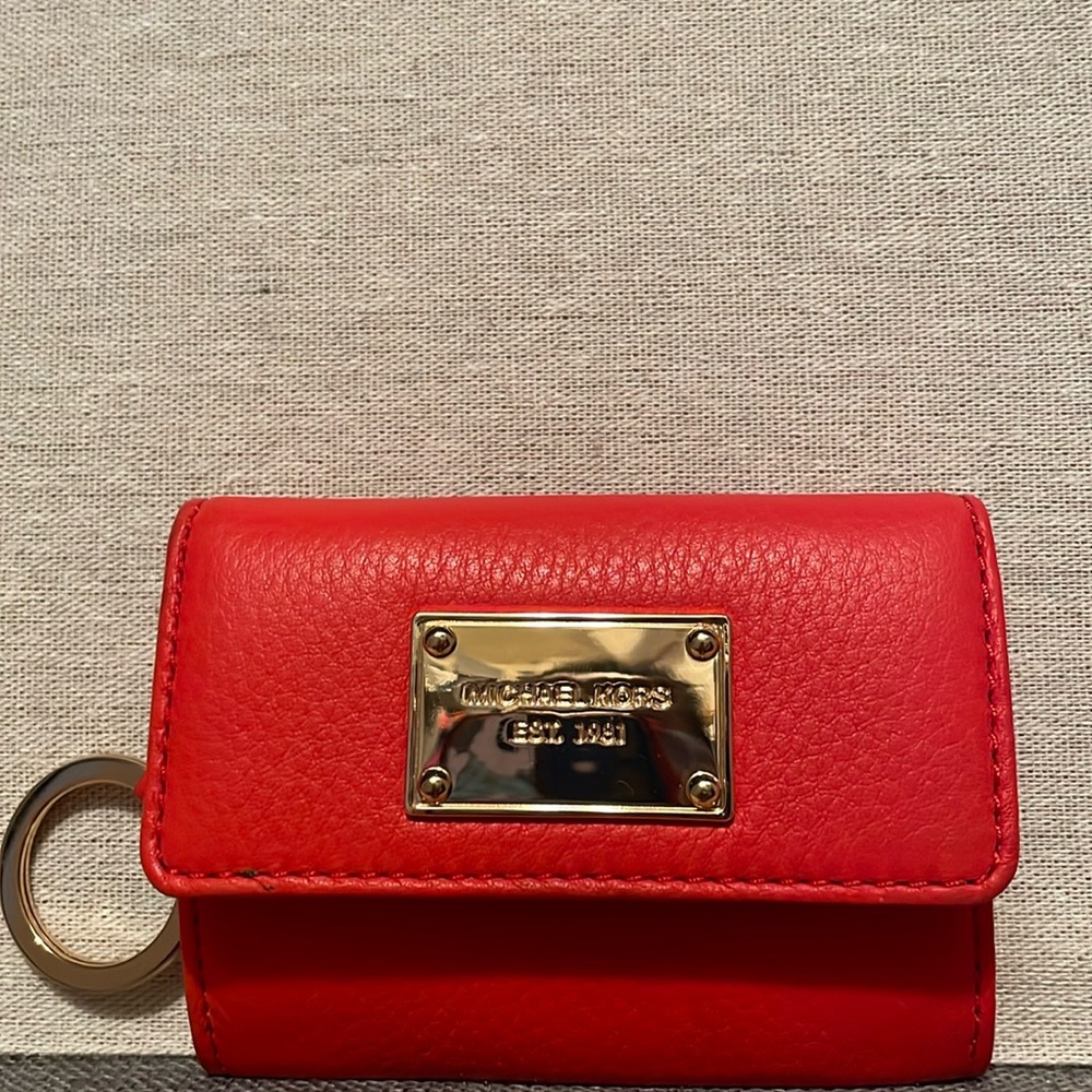 Michael Kors Orange Wallet